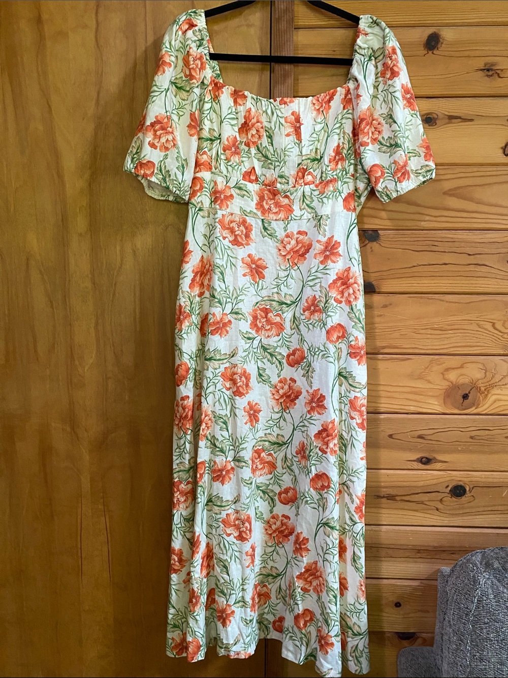 Joie Linen blend floral maxi